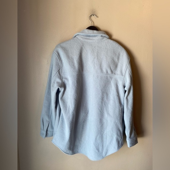 Hilary Radley Oversized Cozy Button Down Shacket - Picture 7 of 10